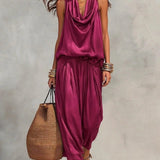 Simona | Conjunto de dos piezas: blusa y pantalones para mujer