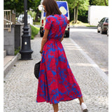 Vestido de Mujer Anna con Estampado Floral Primavera/Verano