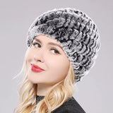 Gorro de Piel de Peluche Mirabelle