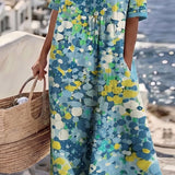 Vestido Midi Floral Suelto Elena