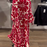 Vestido Largo Estampado Cora™