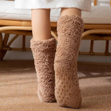 Calcetines de Casa de Terciopelo