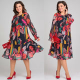Vestido Floral Moderno Gisella™