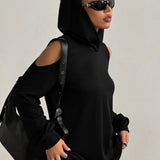 Sudadera Off-Shoulder Essentia