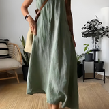 Vestido de Verano Luna™ de Lino