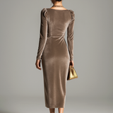Vestido Midi Elegante Selvynae