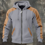 Sudadera Bicolor con Cremallera Salvatore™