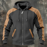 Sudadera Bicolor con Cremallera Salvatore™