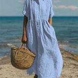 Vestido Camisón Fluido de Algodón Arianne