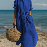 Vestido Camisón Fluido de Algodón Arianne