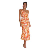 Vestido Maxi Floral Asimétrico Sienna