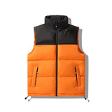 Chaleco Puffer con Panel de Eje Polar