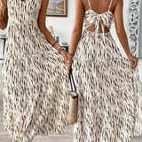 Vestido de Verano Espalda Descubierta María