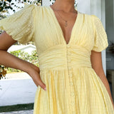Vestido Elegante de Verano María Rosa