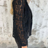 Blazer de Encaje Transparente Lena