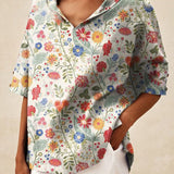Top Elegante Andrea con Escote en V