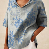 Top Elegante Andrea con Escote en V