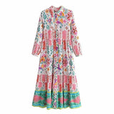 Vestido Bohemio Fluido Odette ™