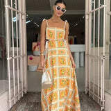 Vestido Largo Antonieta™ Naranja
