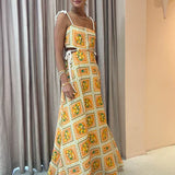 Vestido Largo Antonieta™ Naranja