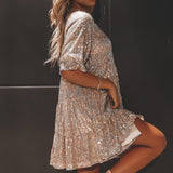 Vestido de Lentejuelas Antonella™ Glamuroso