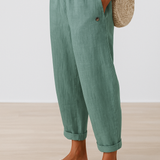 Pantalones Modernos y Cómodos Claire De Rosé