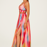 Vestido Largo Freya™ Pintura