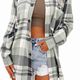 Camisa de Verano de Manga Larga Chela para Mujer