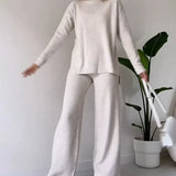 Esme ™ Conjunto Acanalado