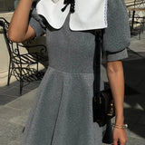 Vestido Keri ™ con Cuello de Muñeca