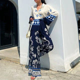 Conjunto Alicia™ Azul Elegante