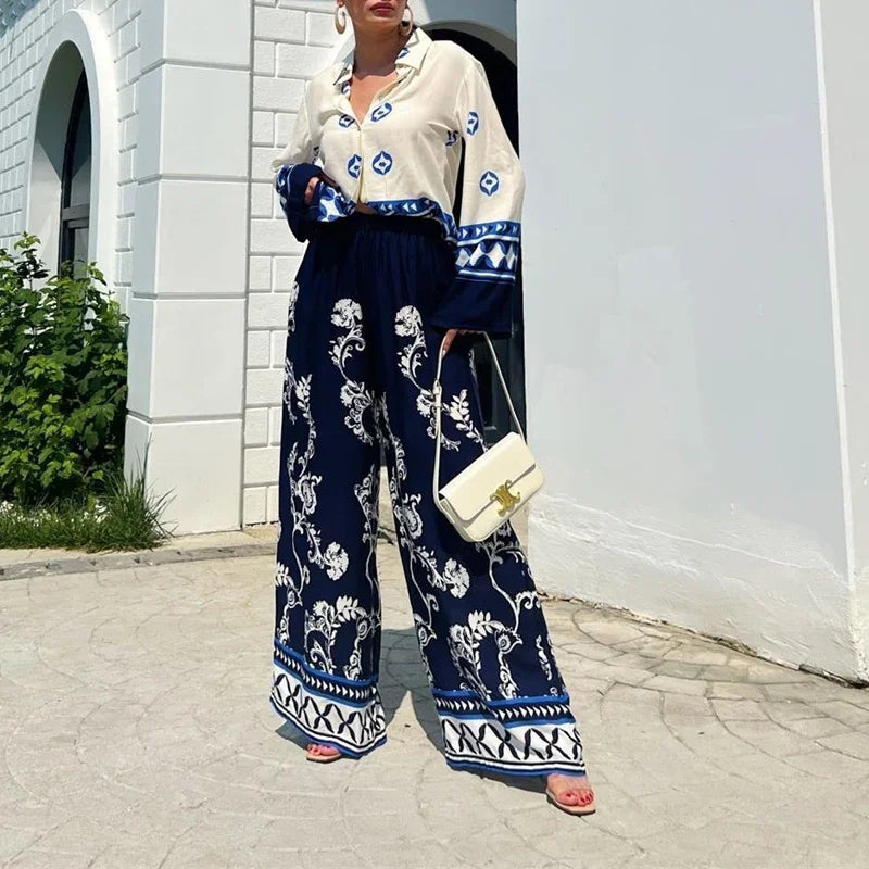 Conjunto Alicia™ Azul Elegante
