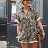 Vestido Camisero Estampado de Leopardo Nonette™