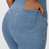 Pantalones de Mezclilla Cintura Cruzada Majestic™