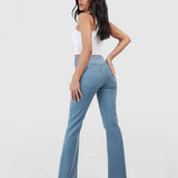 Pantalones de Mezclilla Cintura Cruzada Majestic™