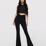 Pantalones de Mezclilla Cintura Cruzada Majestic™