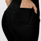 Pantalones de Mezclilla Cintura Cruzada Majestic™