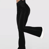 Pantalones de Mezclilla Cintura Cruzada Majestic™