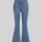 Pantalones de Mezclilla Cintura Cruzada Majestic™