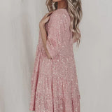 Vestido de Lentejuelas Antonella™ Glamuroso