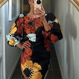 Vestido Citra ™ con Mangas Abullonadas