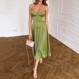 Vestido Elegante Sin Tirantes Clemmie ™