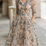 Vestido Clásico Elegante Marceline para Mujer