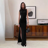 Vestido Ajustado Dividido Judy ™