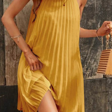 Vestido Midi Plisado Lucía