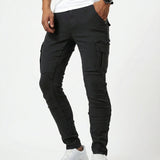 Pantalón Cargo Marino Elástico Duvan para Hombre