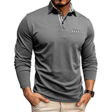 Polo Premium de Manga Larga William para Hombre