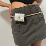 Bolso de Cintura Mini Cadena Heredera