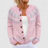 Cárdigan Holgado Elva™ con Estampado