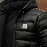 Chaqueta Acolchada Negra Jason